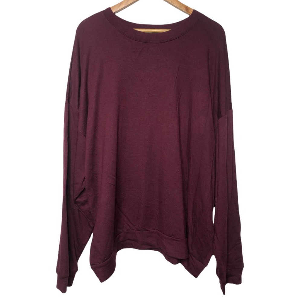 Wst Cst Long Sleeves Crew Neck Red T-Shirt Size Medium / Large NEW